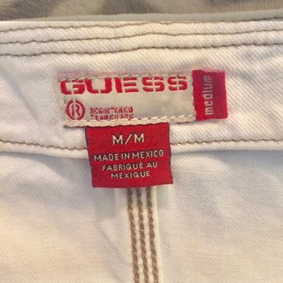 New White Denim Mini Dress, M - Picture 6 of 7